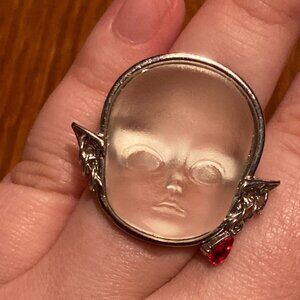 Creepy Elf Baby Ring - Adjustable Size